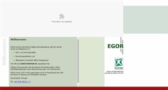 Desktop Screenshot of egor.de
